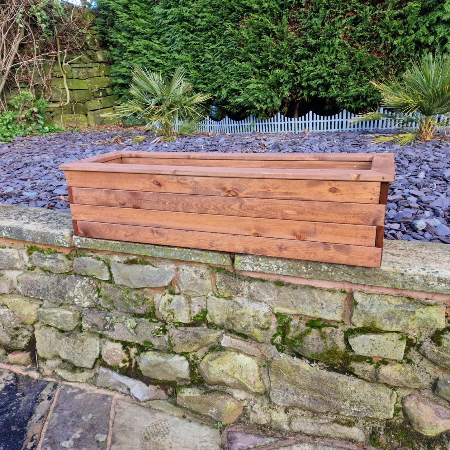 Churnet Valley Brown Valley Trough Planter - XL