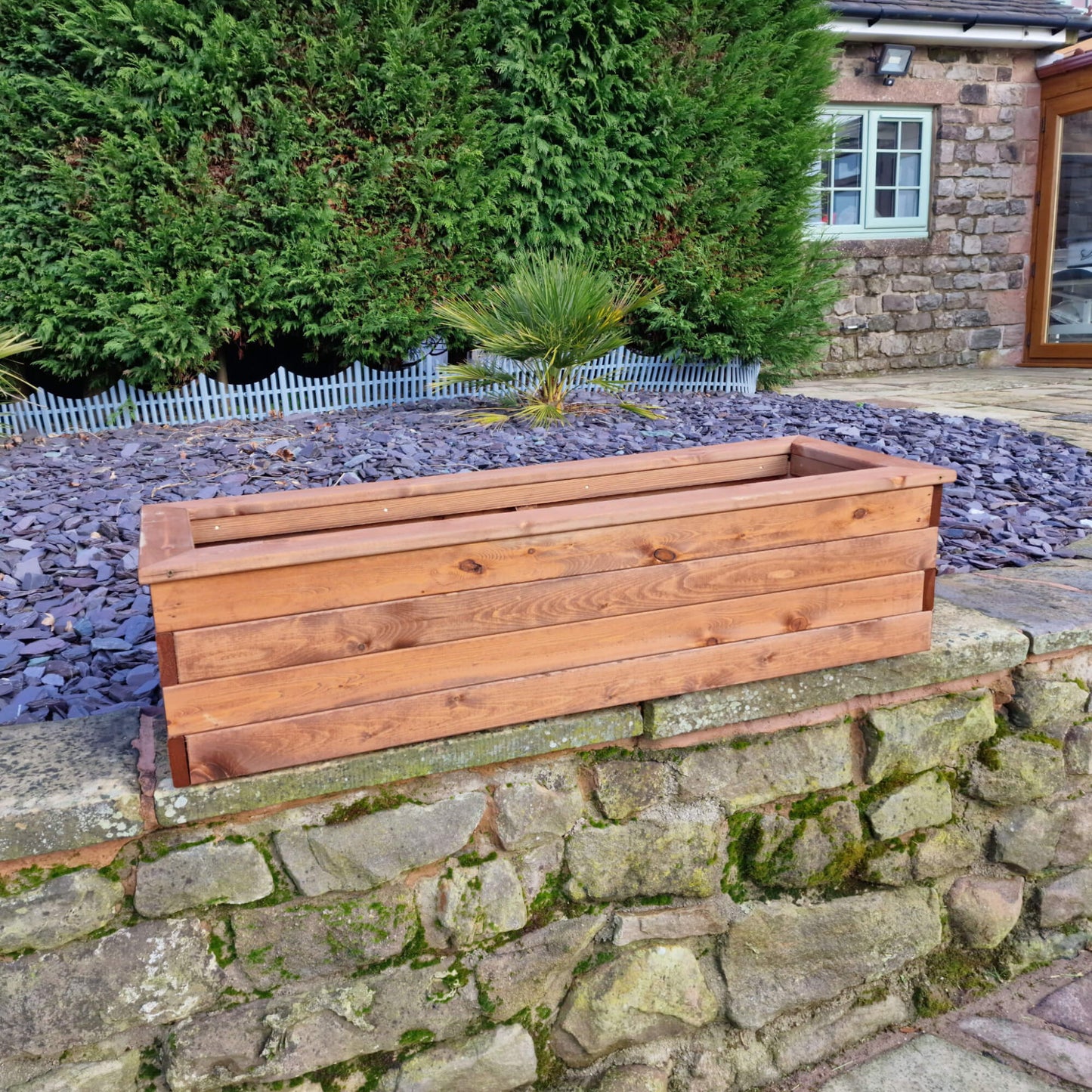 Churnet Valley Brown Valley Trough Planter - XL