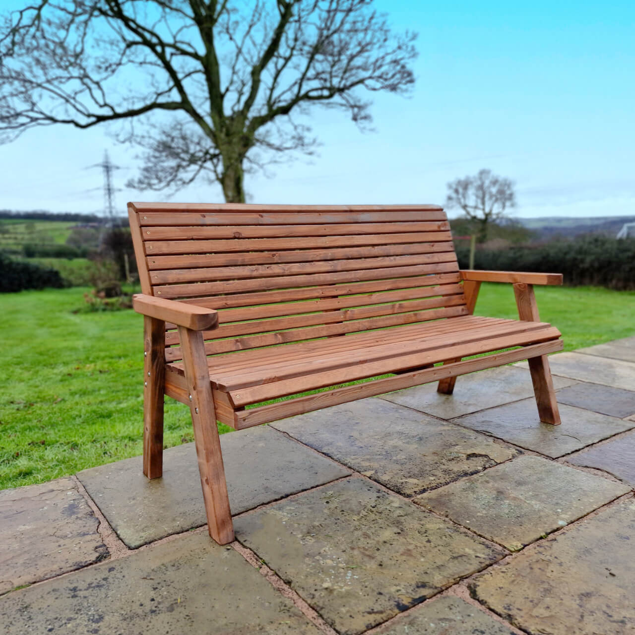 CVGF Valley 3 Seater Bench