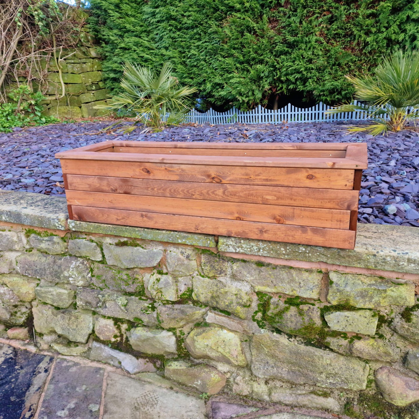 Churnet Valley Brown Valley Trough Planter - XL