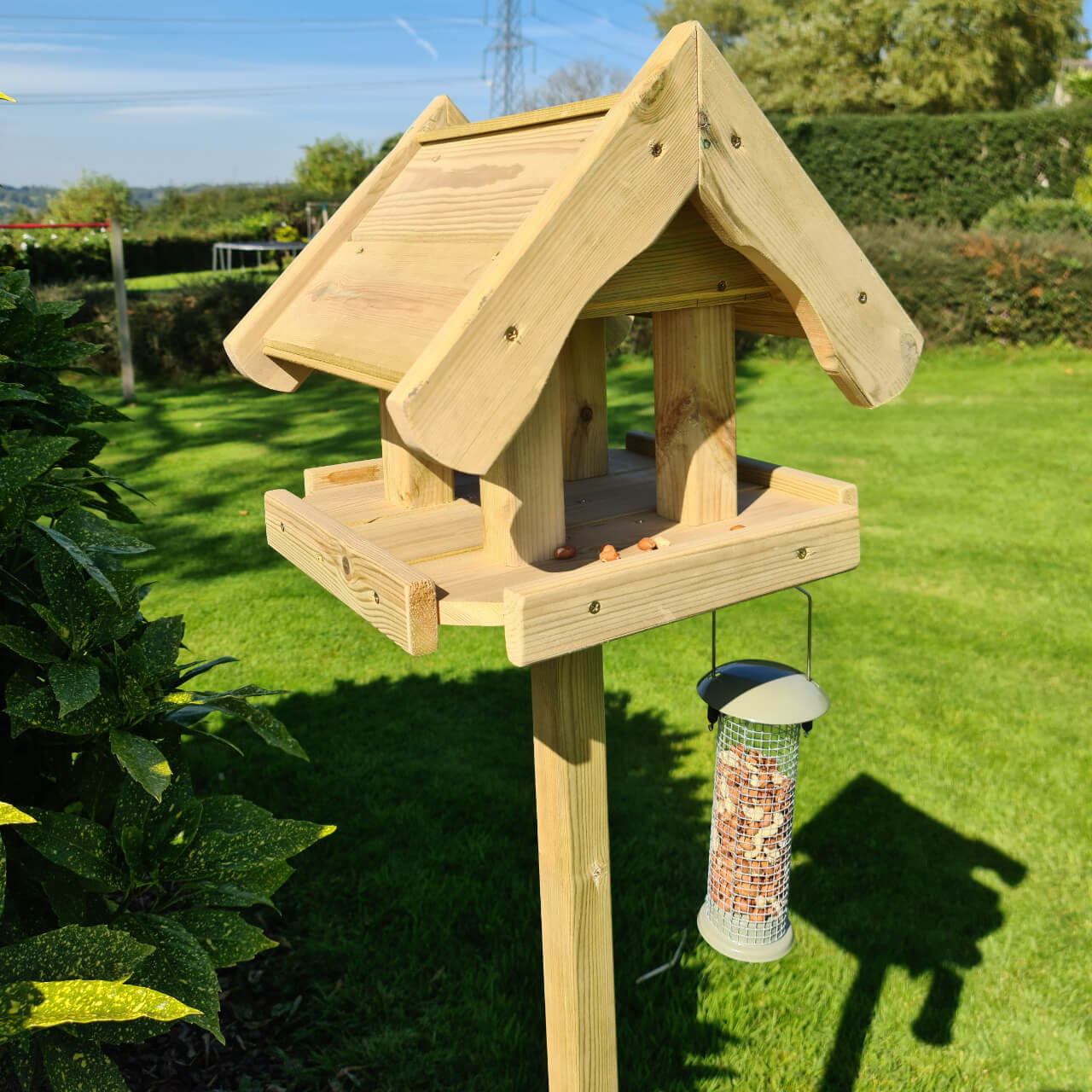 Churnet Valley Bird Table with House