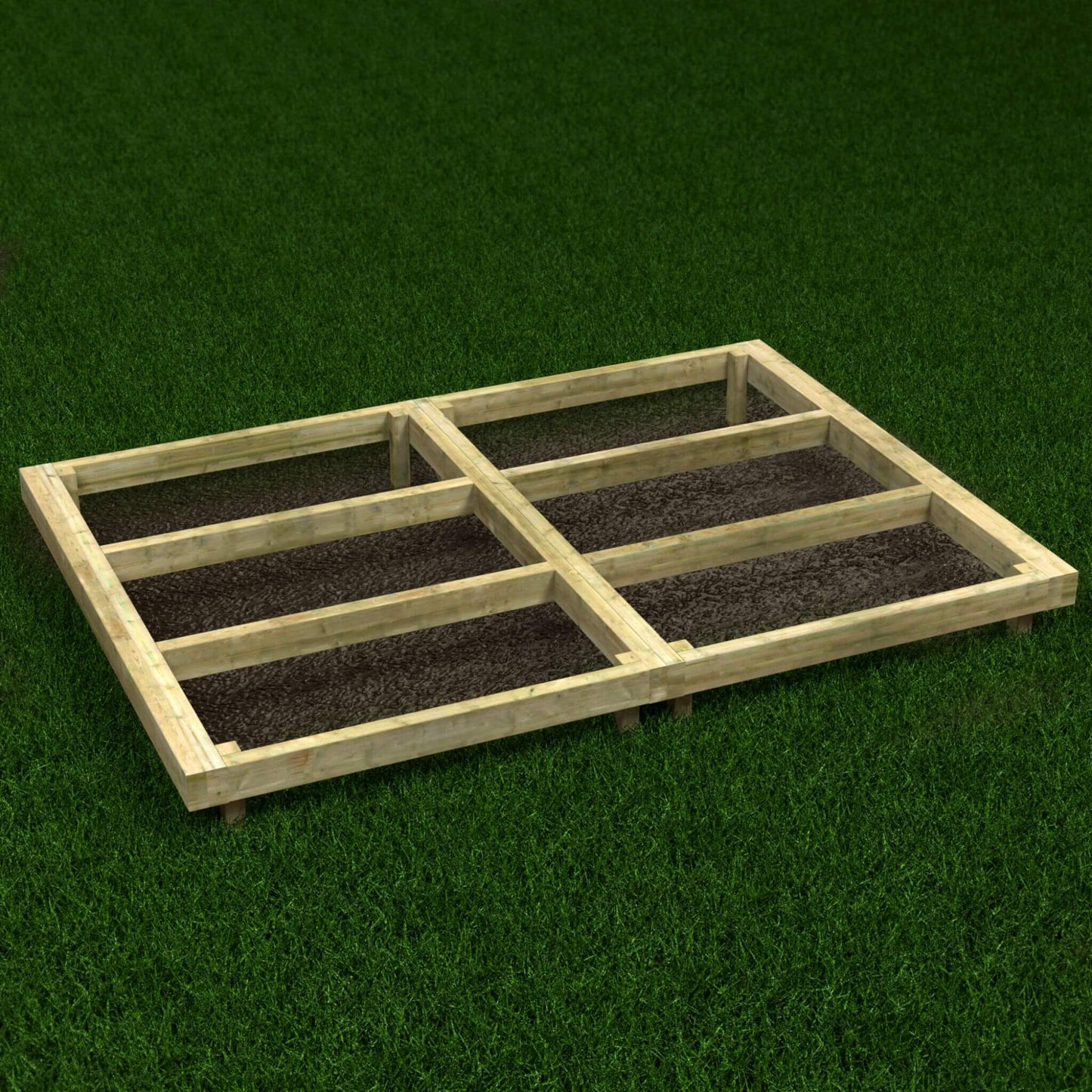 Powersheds Pent Combi Base Kit