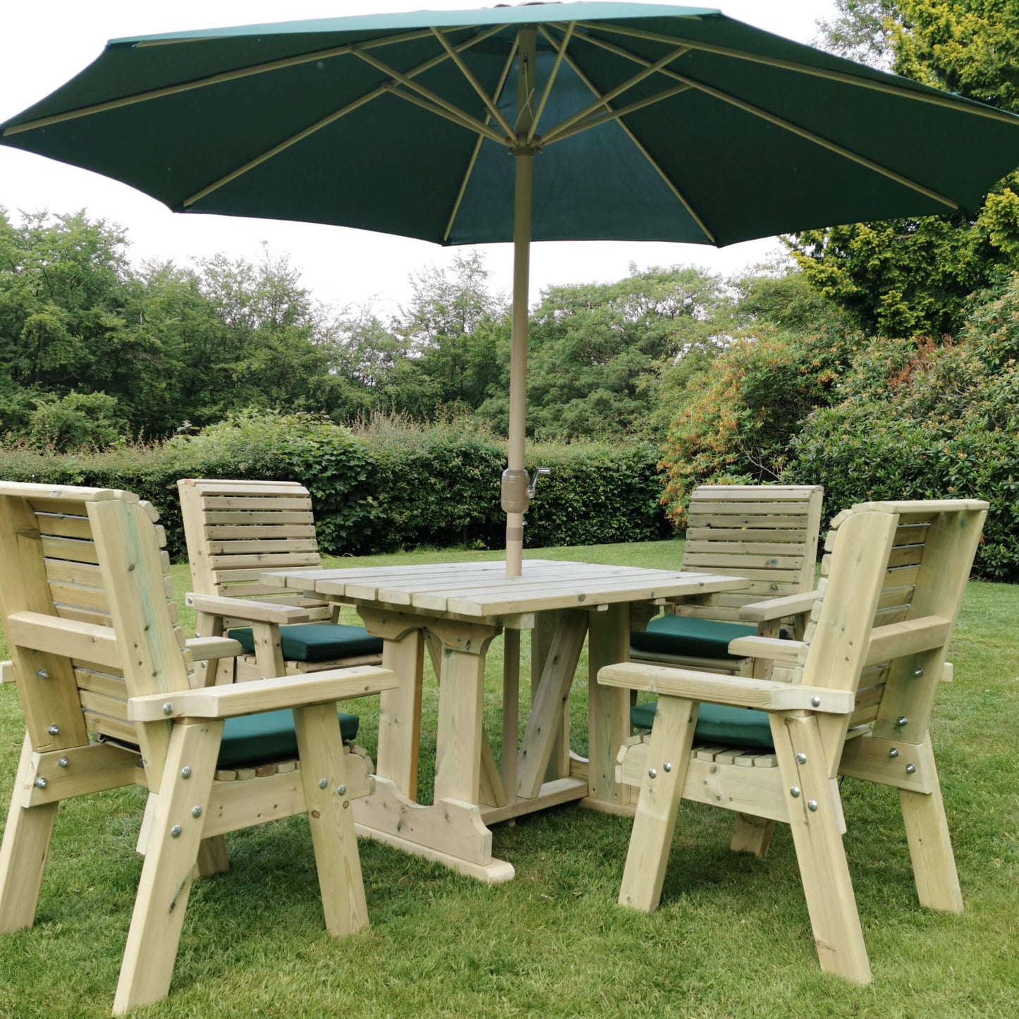 Churnet Valley Ergo 4 Seat Table Set