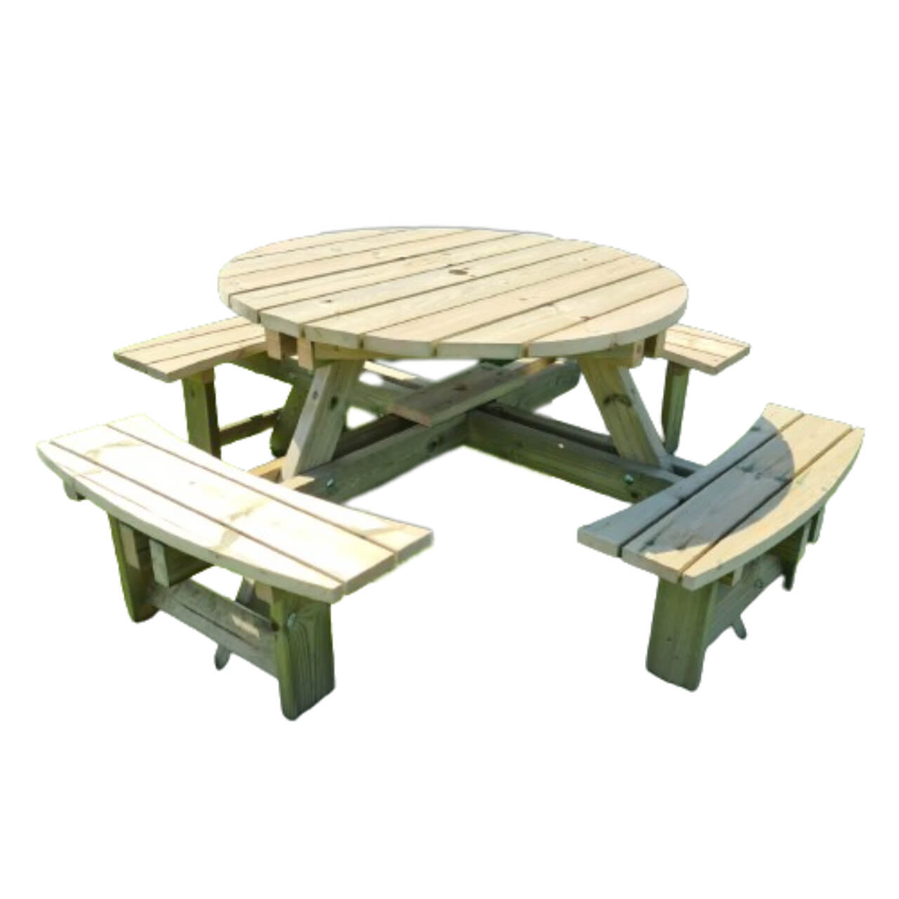Churnet Valley Westwood Round Picnic Table
