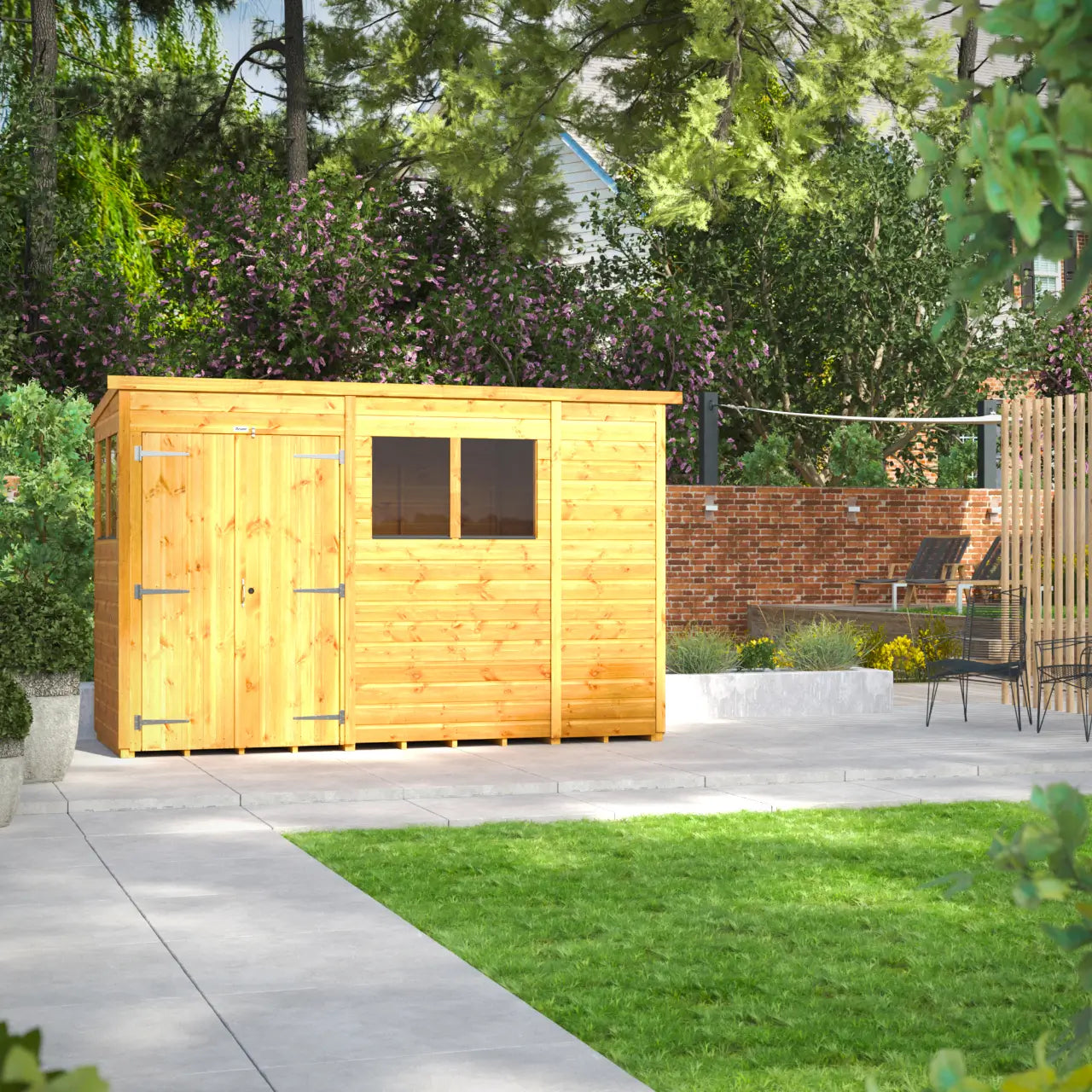 Powersheds Pent Shed