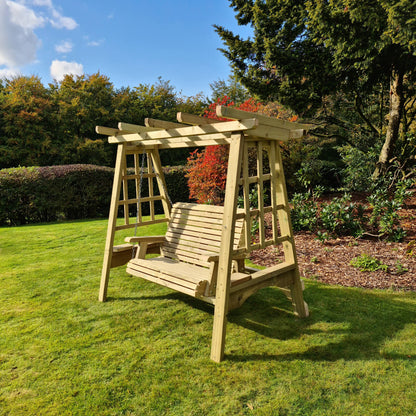 Churnet Valley Pergola Seat Swing