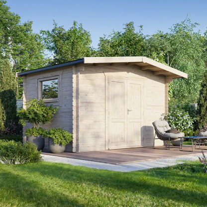 Powersheds Chalet Workshop Log Cabin