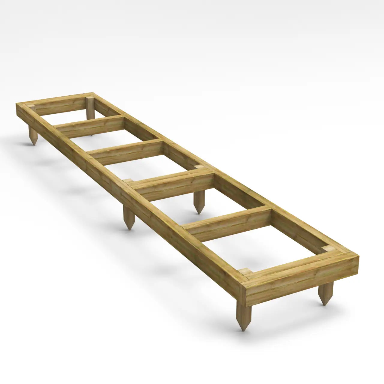 Powersheds Pent Storage Shed Base Kit