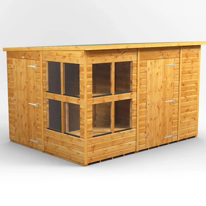 Powersheds Pent Potting Shed Combi