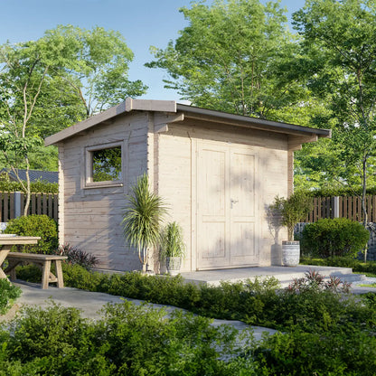 Powersheds Apex Workshop Log Cabin