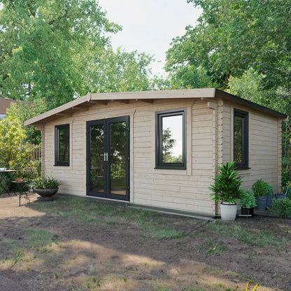 Powersheds Chalet Log Cabin - 44mm