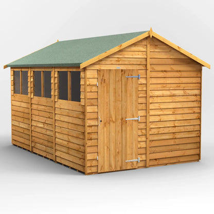 Powersheds Overlap Apex Shed