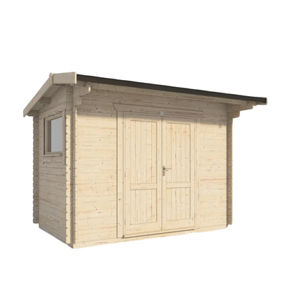 Powersheds Apex Workshop Log Cabin