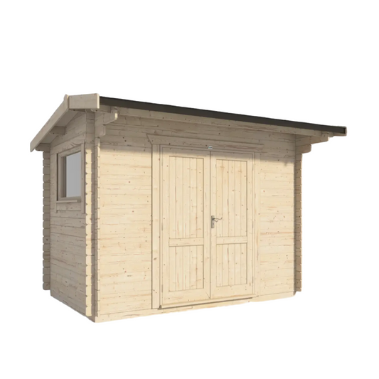 Powersheds Apex Workshop Log Cabin