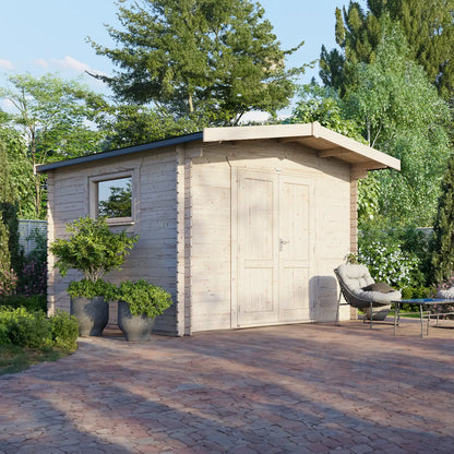 Powersheds Chalet Workshop Log Cabin