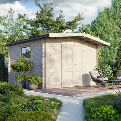 Powersheds Chalet Workshop Log Cabin