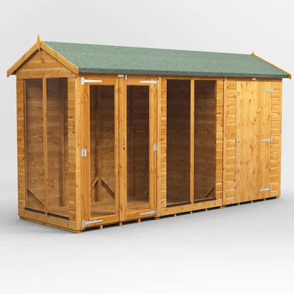 Powersheds Apex Summerhouse Combi