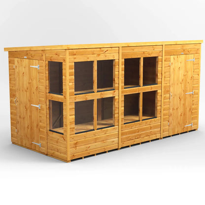 Powersheds Pent Potting Shed Combi