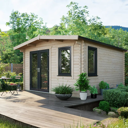 Powersheds Chalet Log Cabin - 44mm