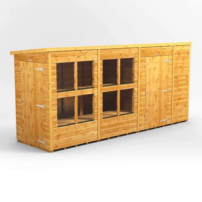 Powersheds Pent Potting Shed Combi