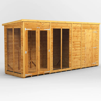 Powersheds Pent Summerhouse Combi