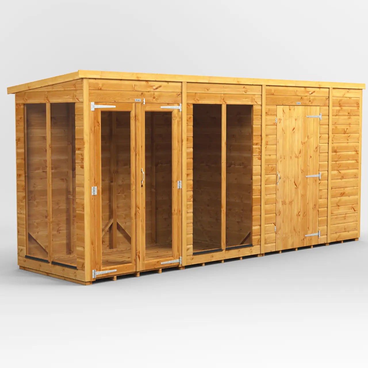 Powersheds Pent Summerhouse Combi
