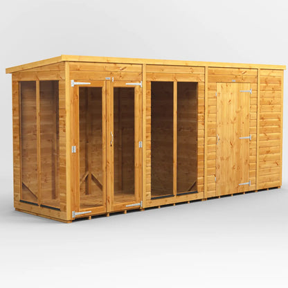 Powersheds Pent Summerhouse Combi