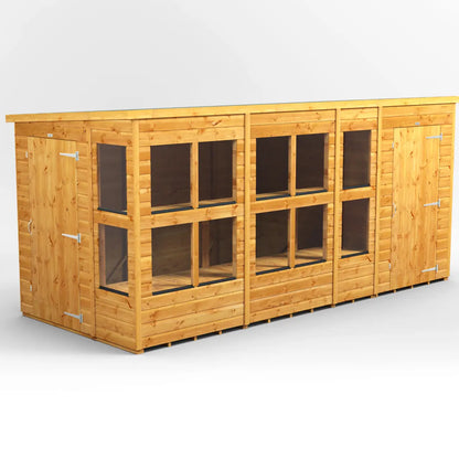 Powersheds Pent Potting Shed Combi