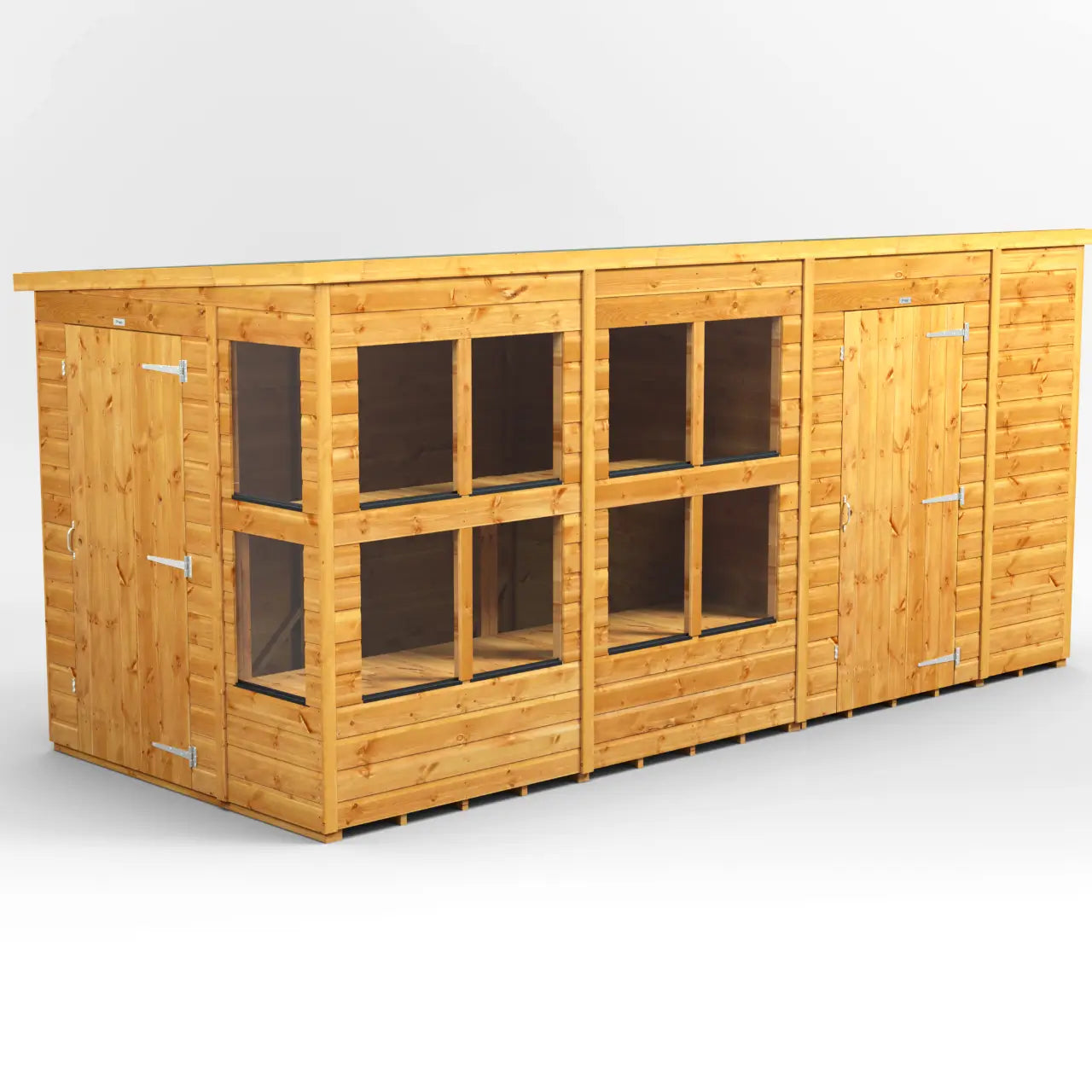 Powersheds Pent Potting Shed Combi