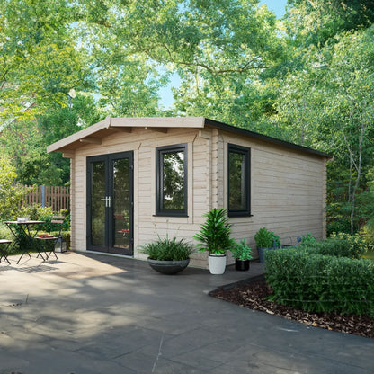 Powersheds Chalet Log Cabin - 44mm