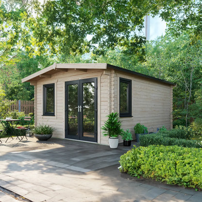 Powersheds Chalet Log Cabin - 44mm