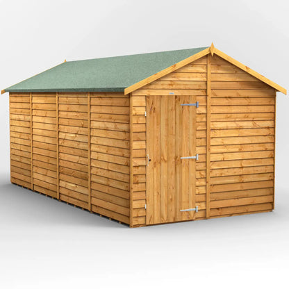 Powersheds Overlap Apex Windowless Shed