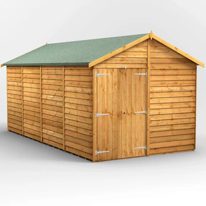 Powersheds Overlap Apex Windowless Shed