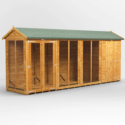 Powersheds Apex Summerhouse Combi