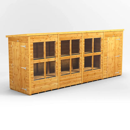 Powersheds Pent Potting Shed Combi