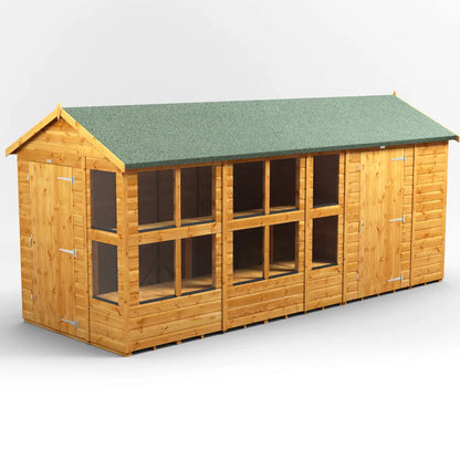Powersheds Apex Potting Shed Combi