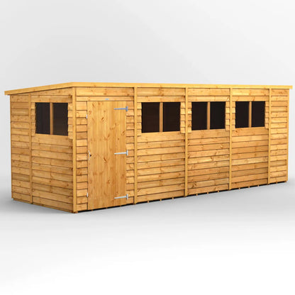 Powersheds Overlap Pent Shed