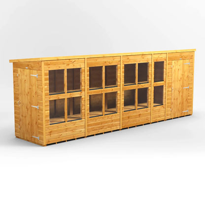 Powersheds Pent Potting Shed Combi