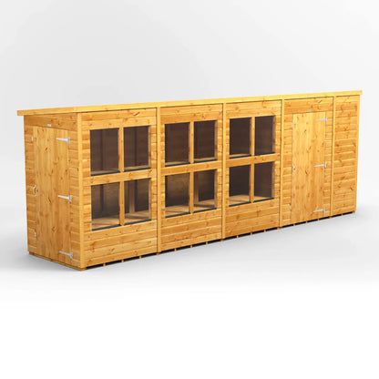 Powersheds Pent Potting Shed Combi