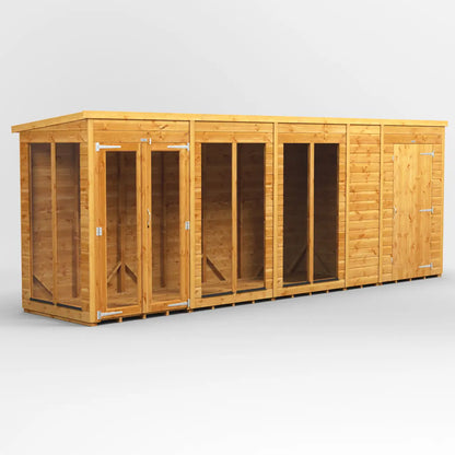 Powersheds Pent Summerhouse Combi