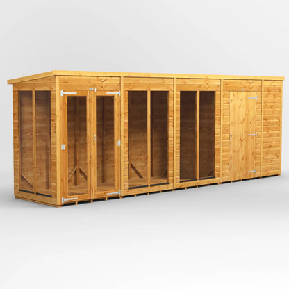 Powersheds Pent Summerhouse Combi