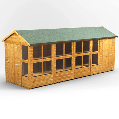 Powersheds Apex Potting Shed Combi