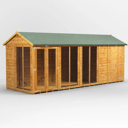 Powersheds Apex Summerhouse Combi
