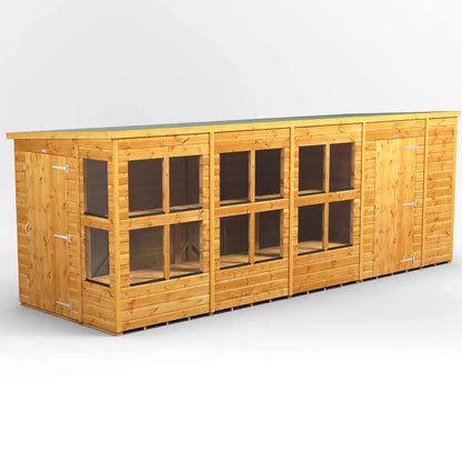 Powersheds Pent Potting Shed Combi
