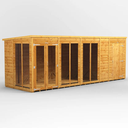 Powersheds Pent Summerhouse Combi