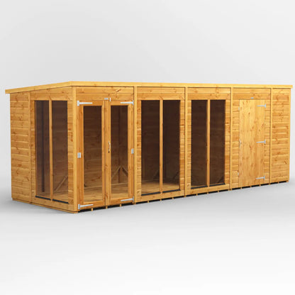 Powersheds Pent Summerhouse Combi