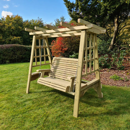 Churnet Valley Pergola Seat Swing