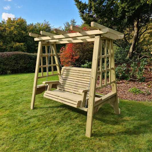 Churnet Valley Pergola Seat Swing