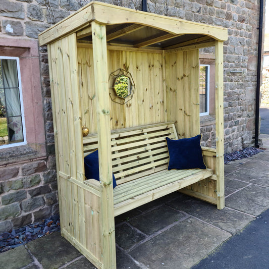 Churnet Valley Four Seasons 3 Seater Arbour