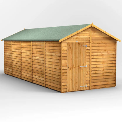 Powersheds Overlap Apex Windowless Shed
